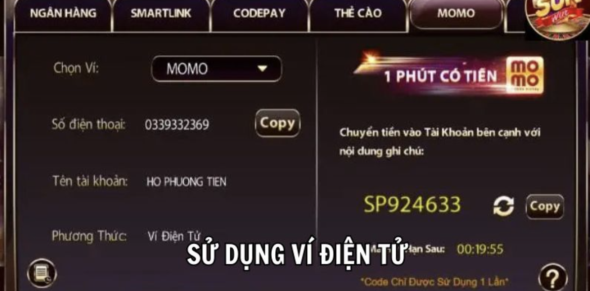 Using e-wallet